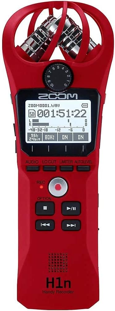 Zoom H1n Portable Recorder with Stereo Microphones H426
