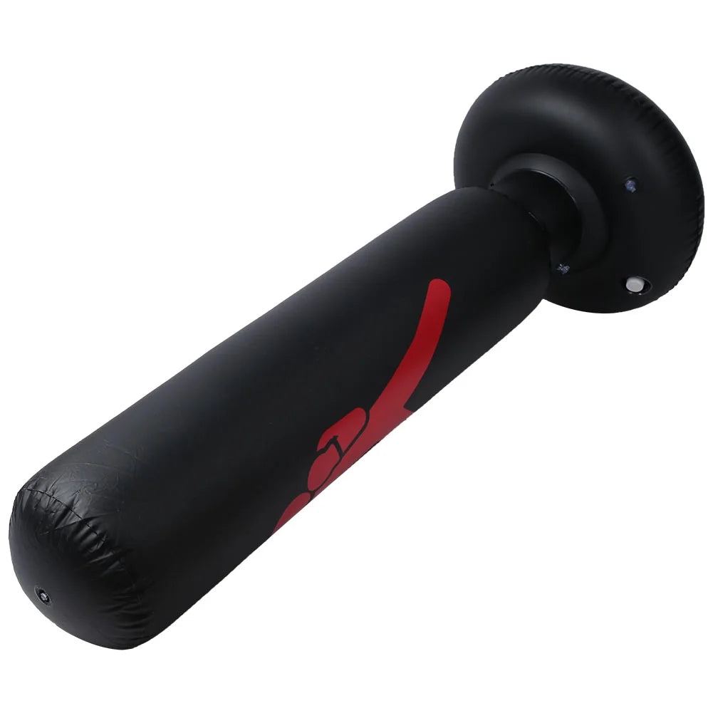Inflatable Punching Bag for Kids, PVC 160cm (Black) F879587