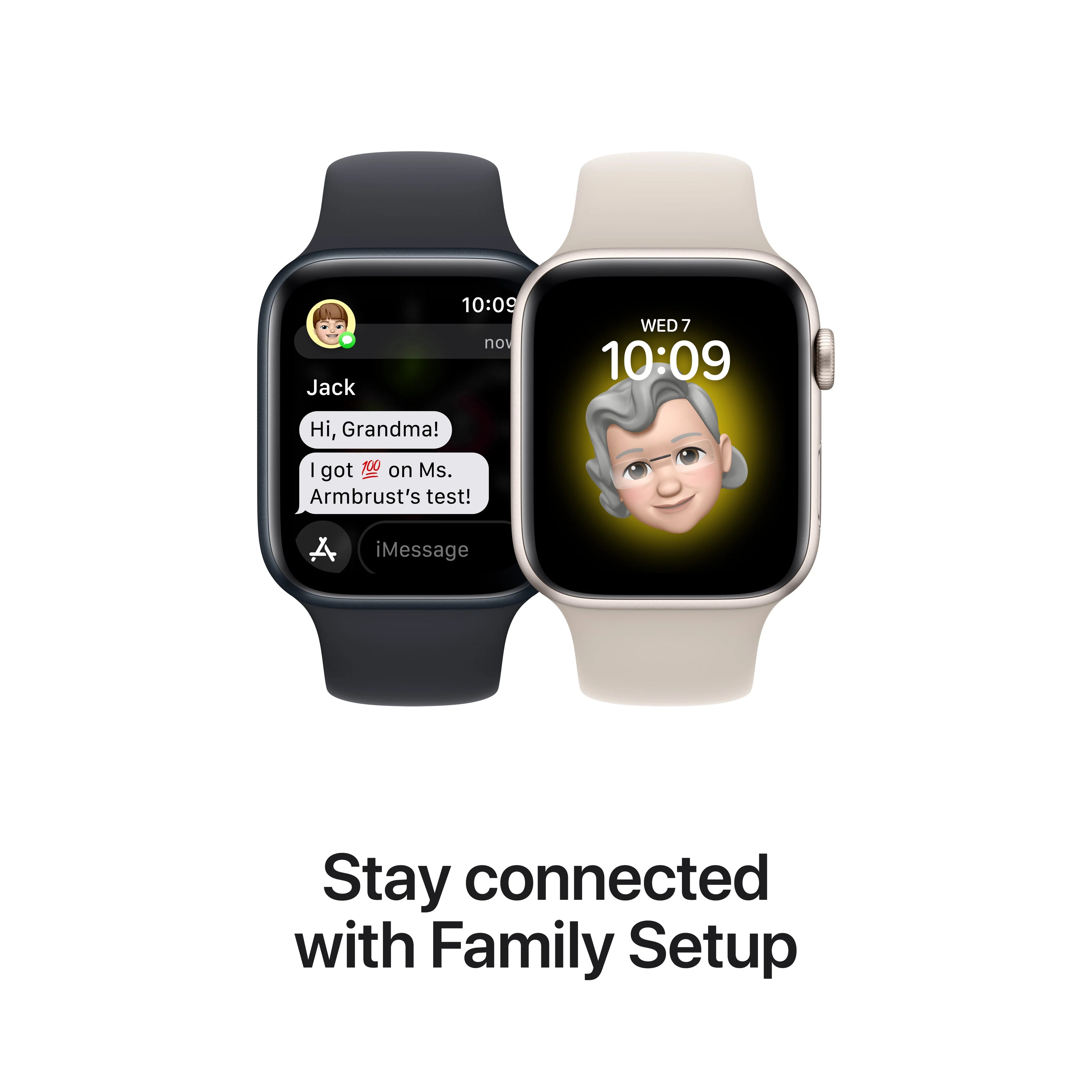 Apple Watch SE 2nd Generation GPS 44mm Midnight Aluminum Case Sport Band G265859