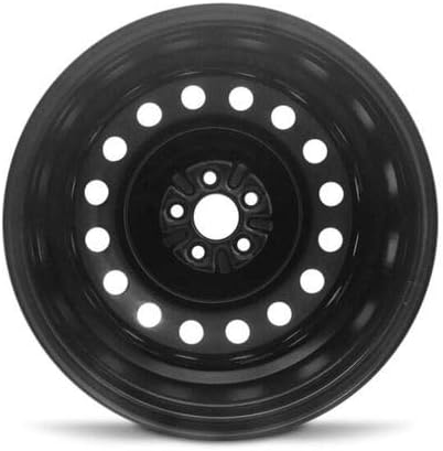 16 Inch Black 5 Lug Steel Wheel Rim C2700