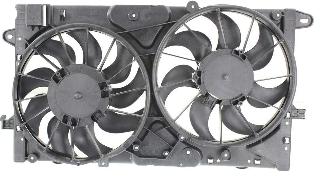 Radiator Fan for Chevy Malibu 2013 2014 2015 Dual Fan 2.5L Engine C681