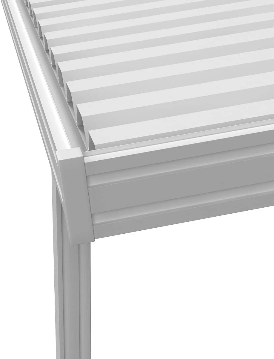 White Aluminum Patio Cover W2286