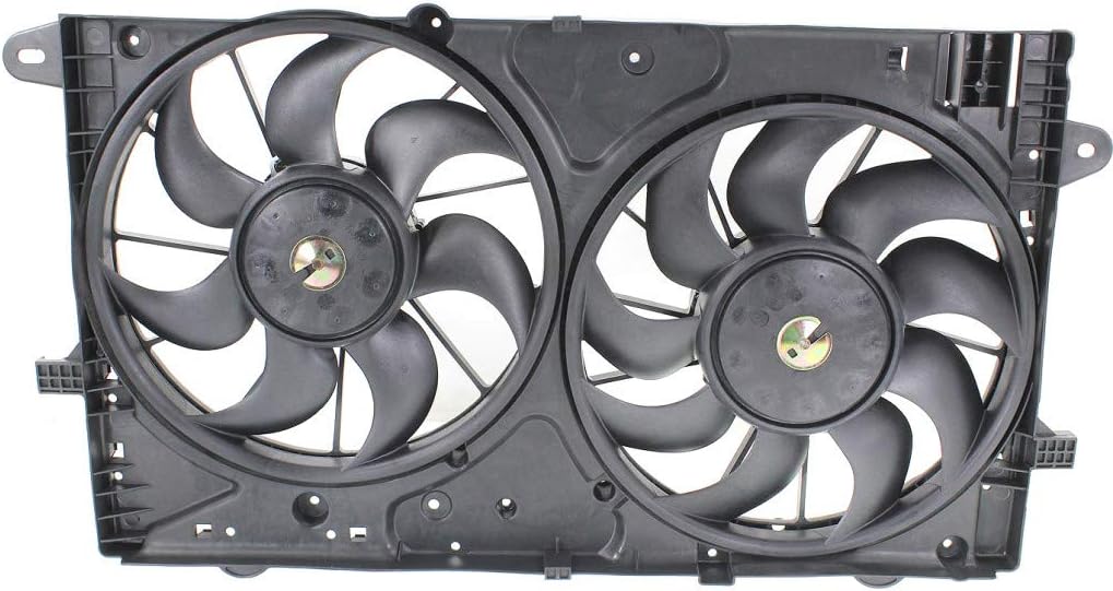 Radiator Fan for Chevy Malibu 2013 2014 2015 Dual Fan 2.5L Engine C681