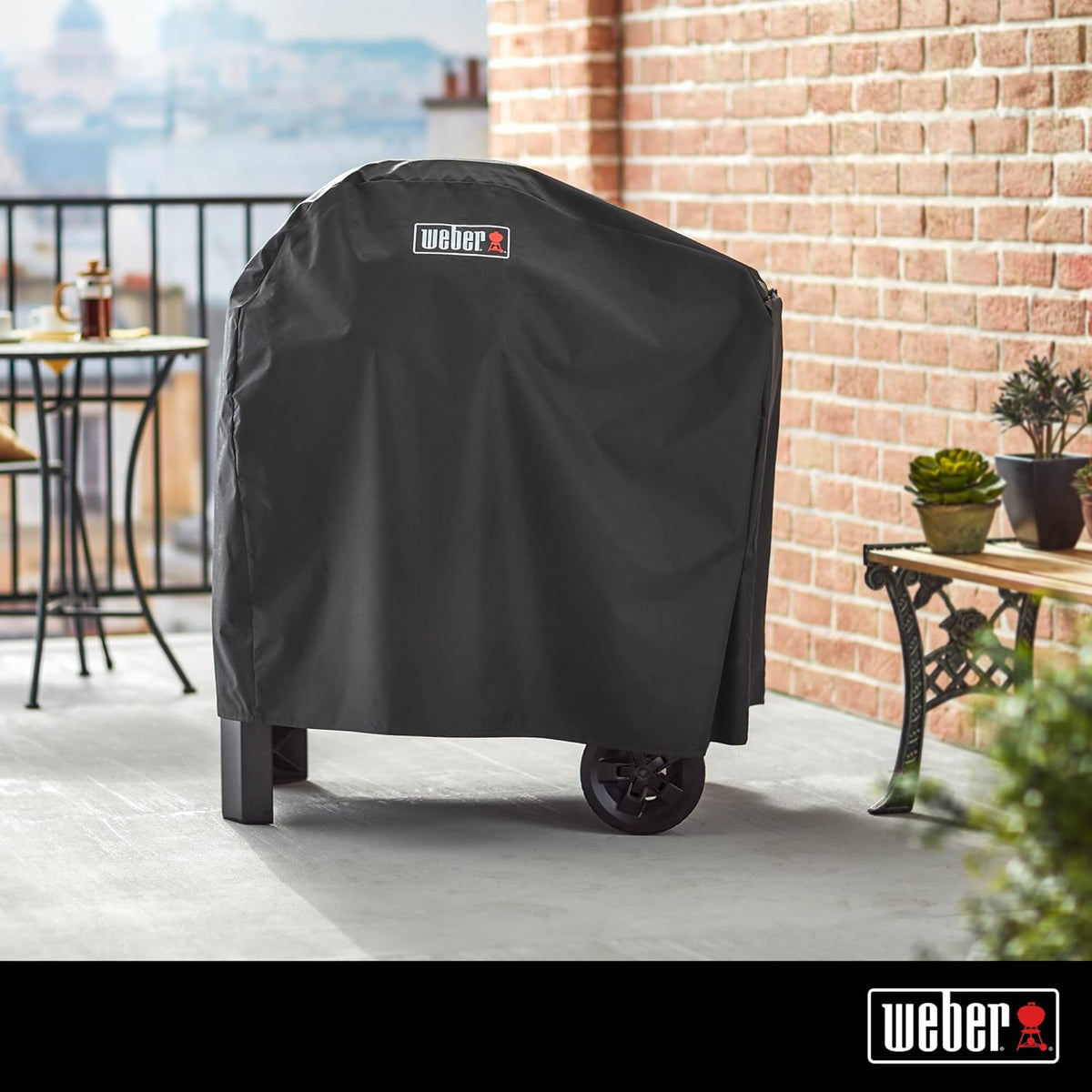 Black Pack of 2 Cart Grill Cover Q821700