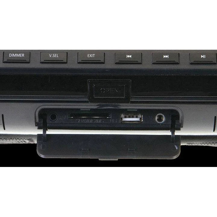 9x22 LCD Monitor Headrest with Built-In DVD Player E552