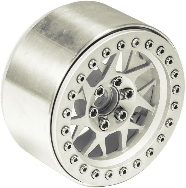 2.2 inches RC Beadlock Wheels Pack of 4 Black U206256