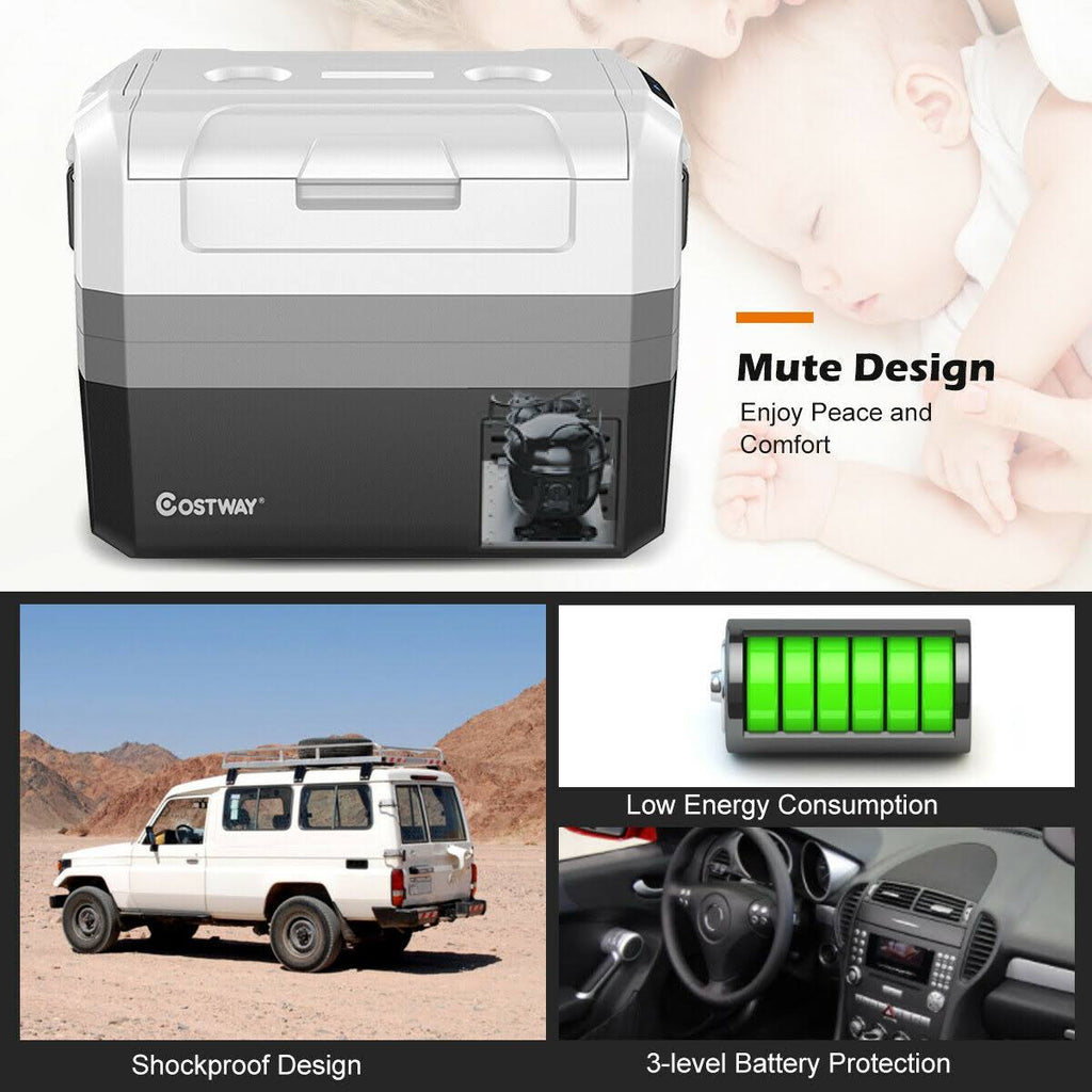 58 Quart Portable Electric Car Cooler L487885