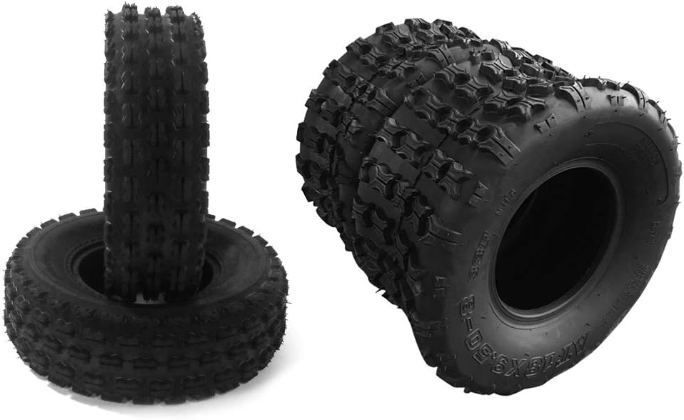 Set of 4 Sport ATV UTV Tires, 4 Ply, Tubeless I645