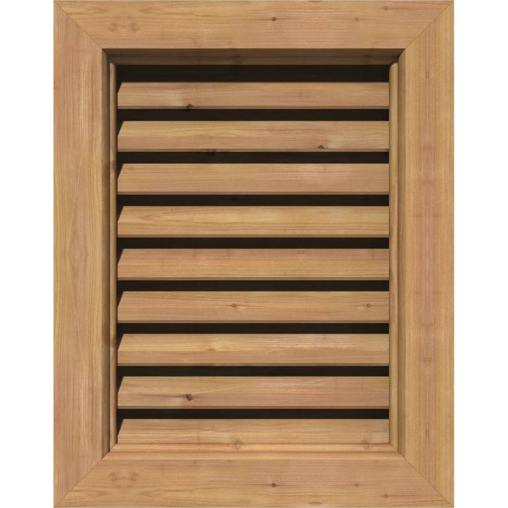 Unfinished Functional Vertical Gable Vent I642418