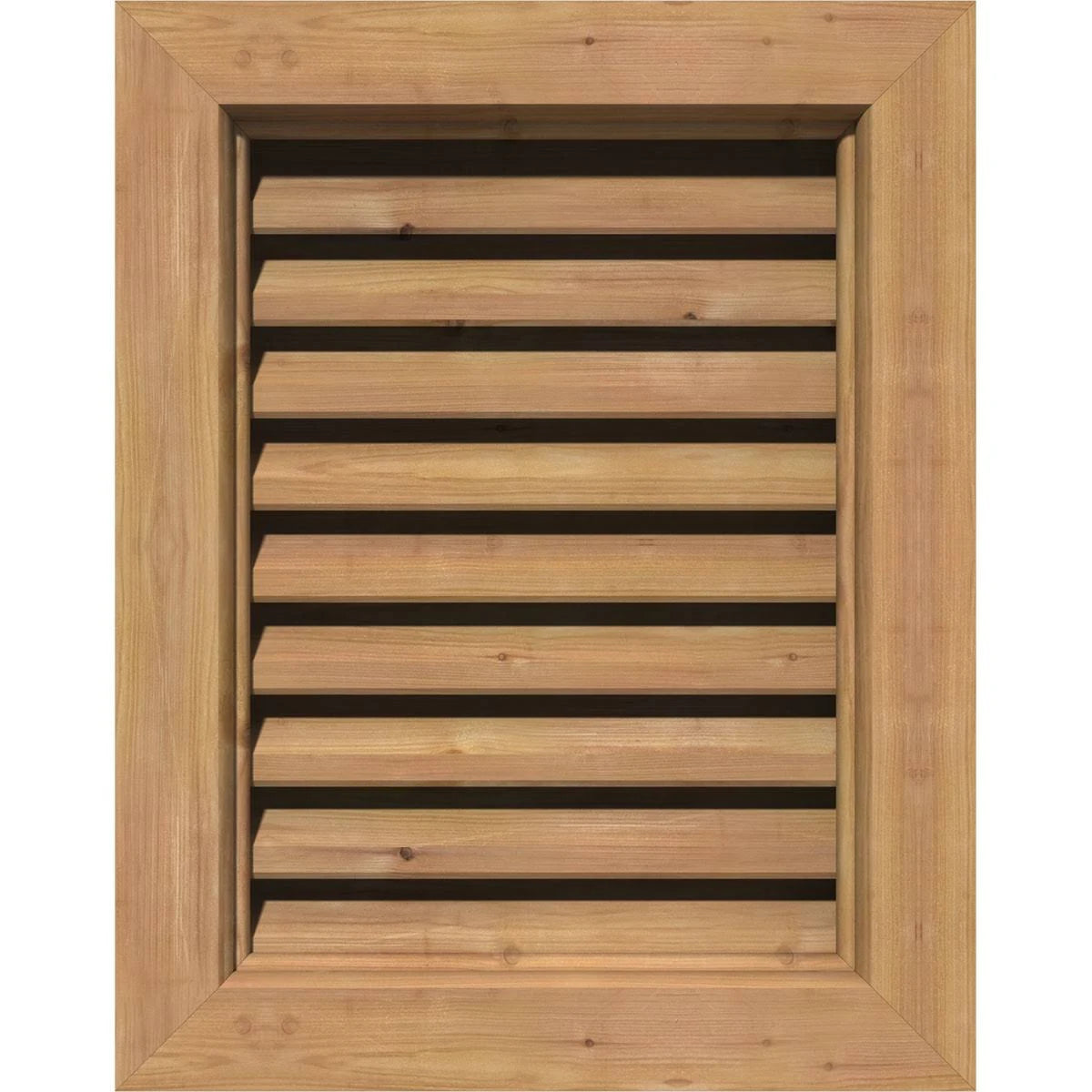 Unfinished Functional Vertical Gable Vent I642418