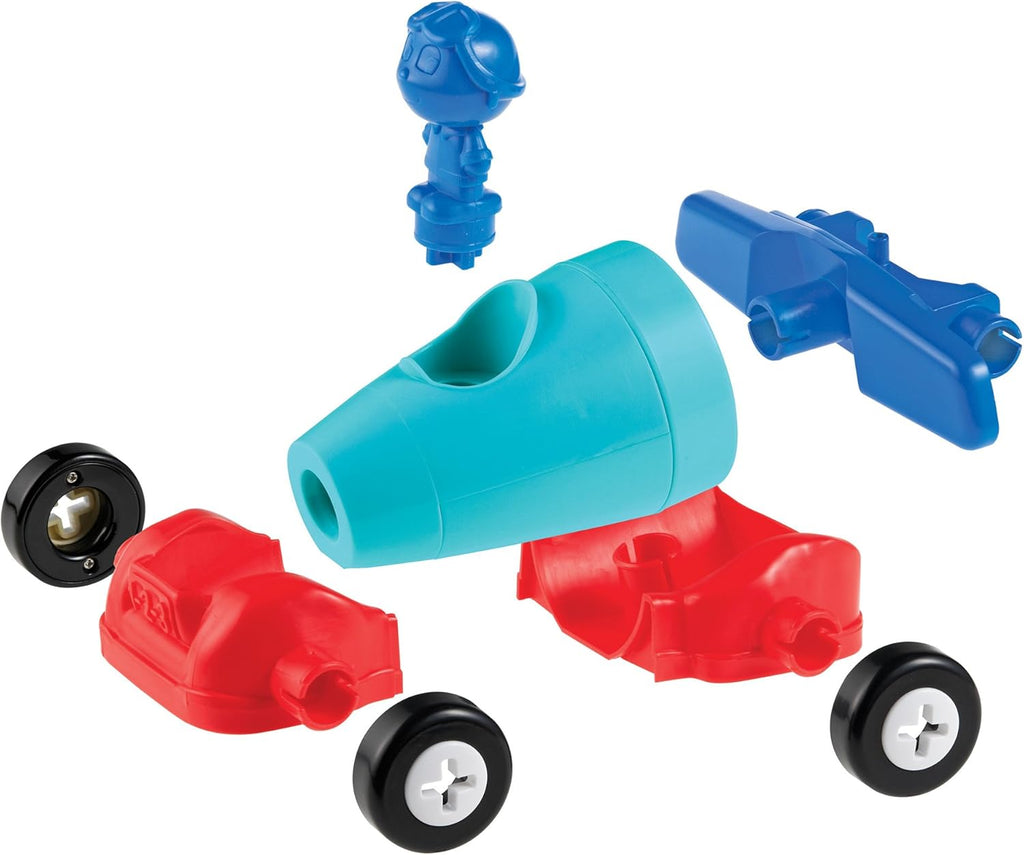 15 Pieces Car Boat Plane Building Toy Set S9721