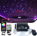 460pcs 0.03in 9.8ft RGBW LED Fiber Optic Star Ceiling Light Kit P982