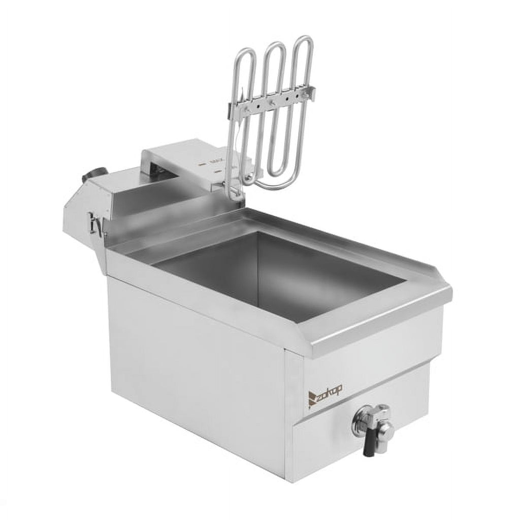 Stainless Steel Faucet Single Tank Deep Fryer 1700W G7755