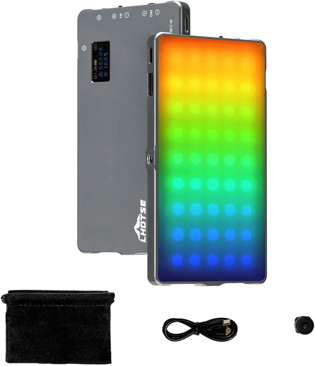 RGB Video Light Panel with Aluminum Alloy Body, Pack of 2 S890