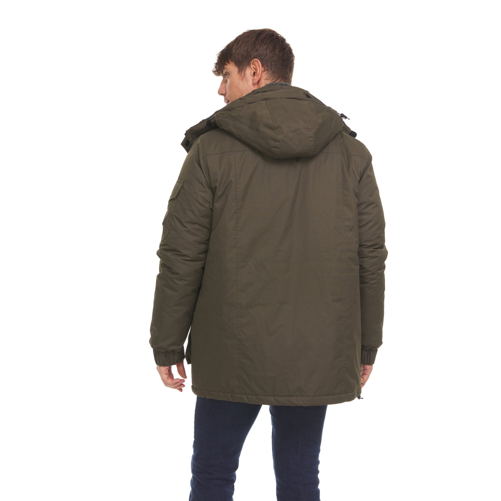 Men’s 3 in 1 Waterproof Winter Ski Jacket with Inner Fleece H651
