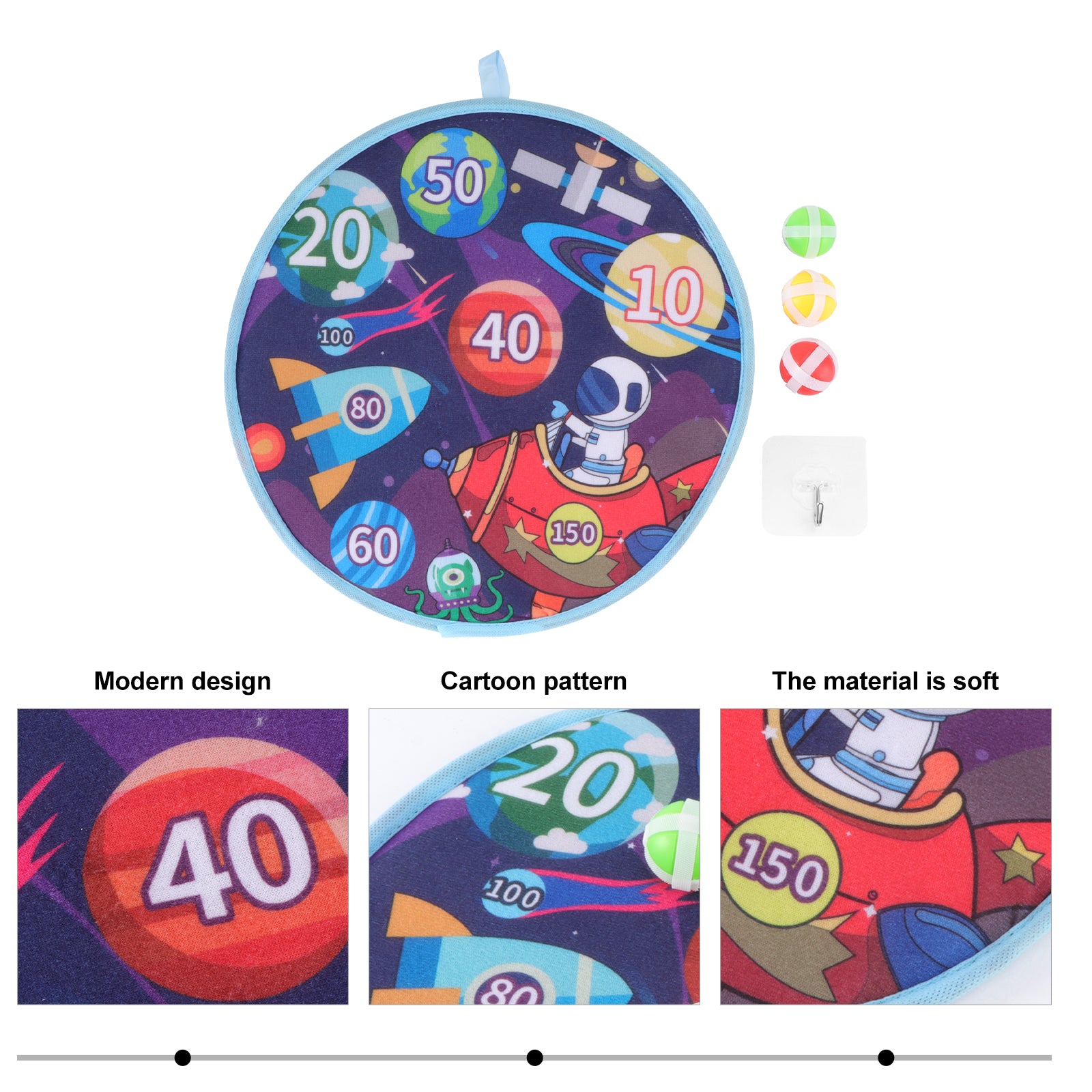 Sticky Ball Dart Board Playset Q199564