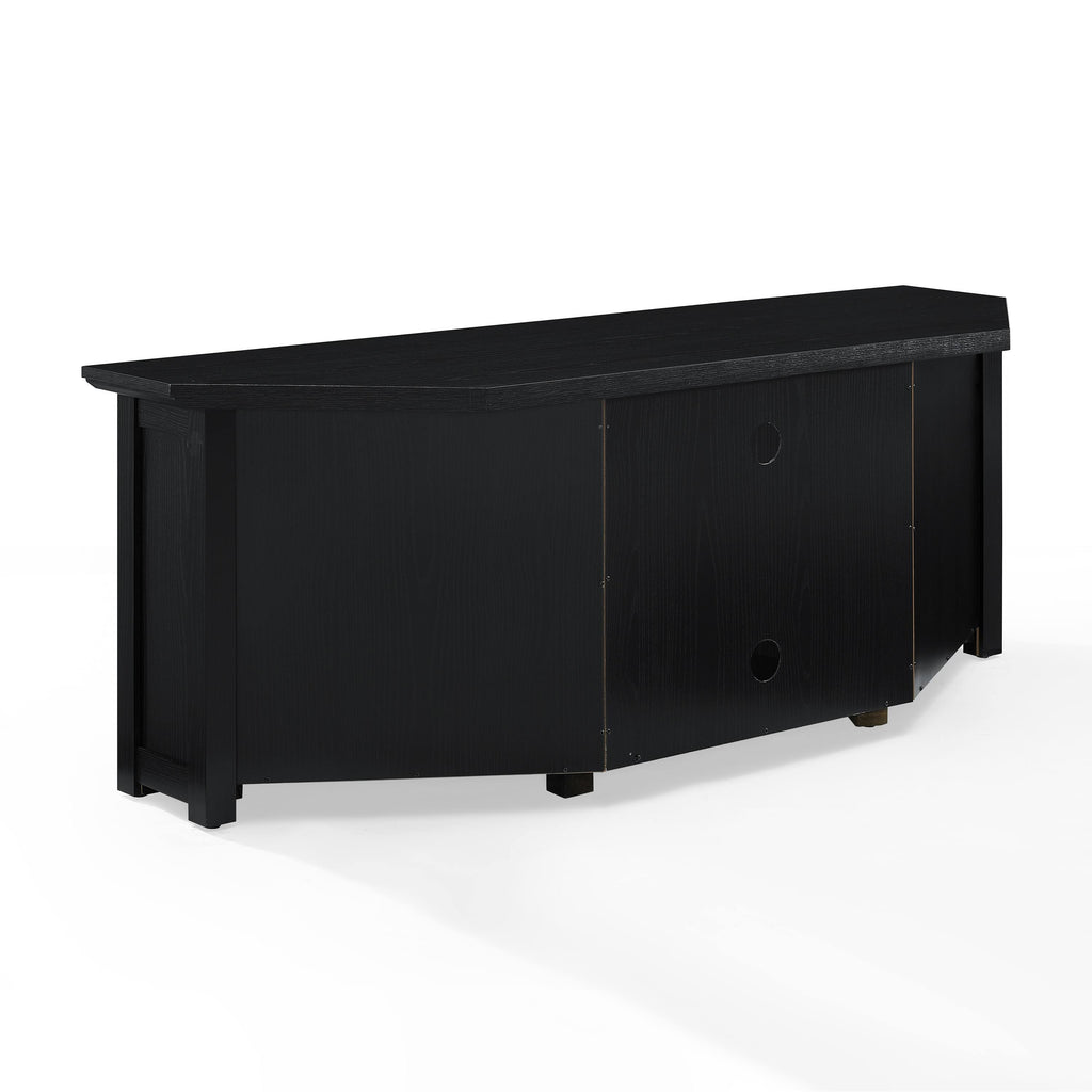 Corner TV Stand Dark Walnut J639