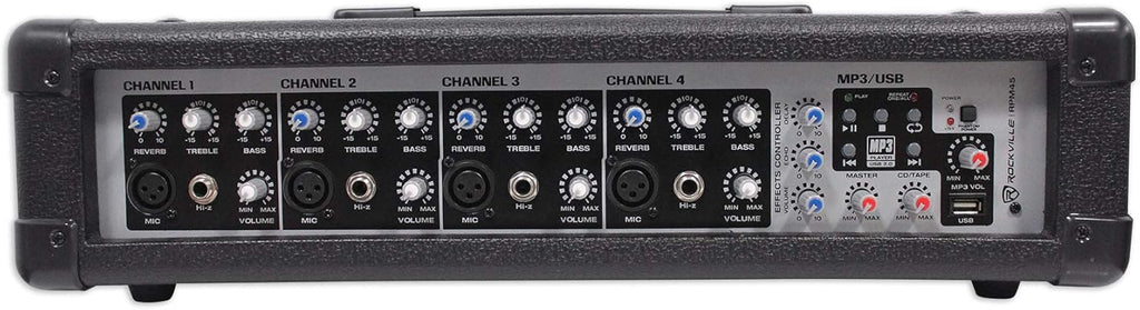 2000w Powered 4 Channel Mixer Stereo Amplifier with Bluetooth Q63645