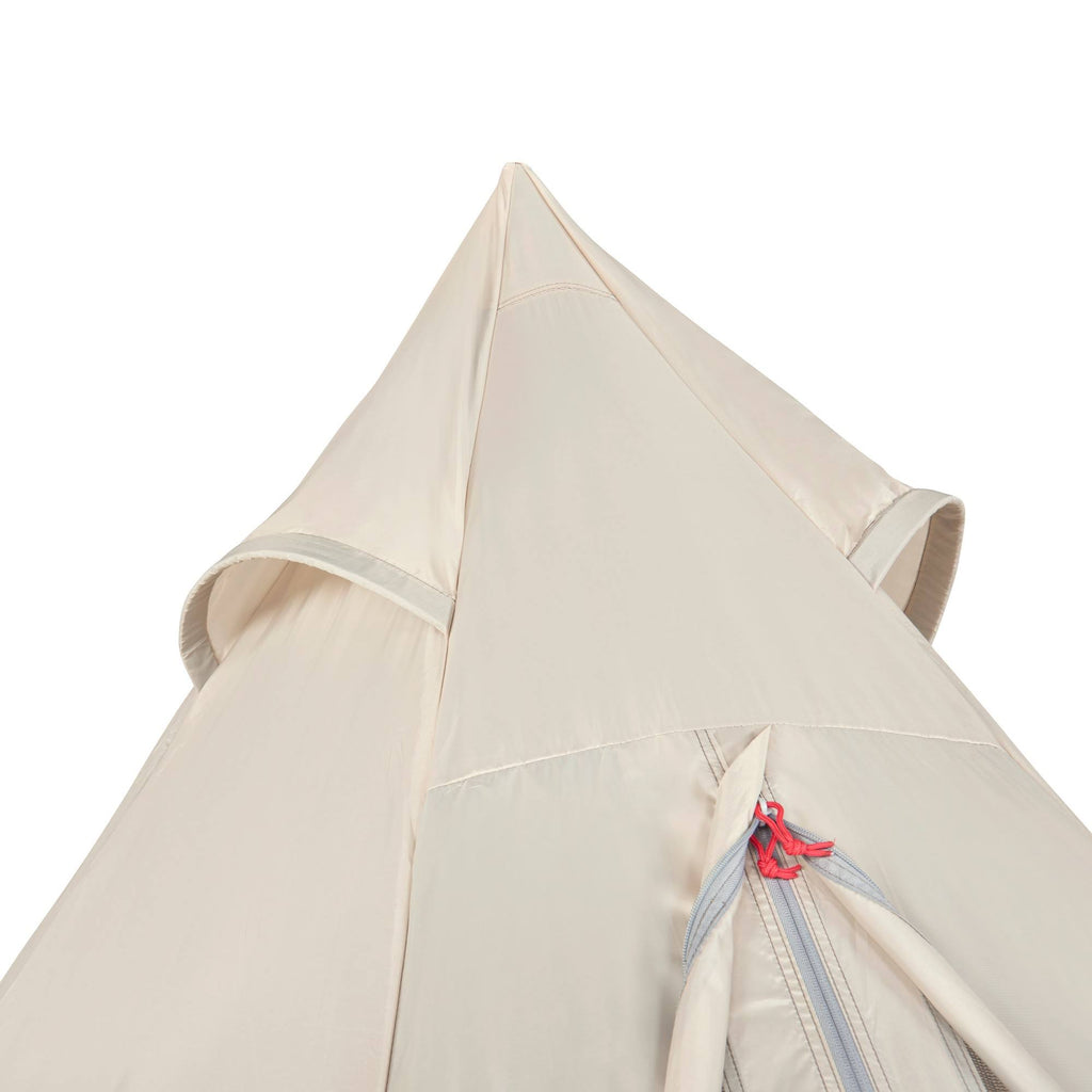 Red Plaid 5 Person Camping Teepee Tent G759