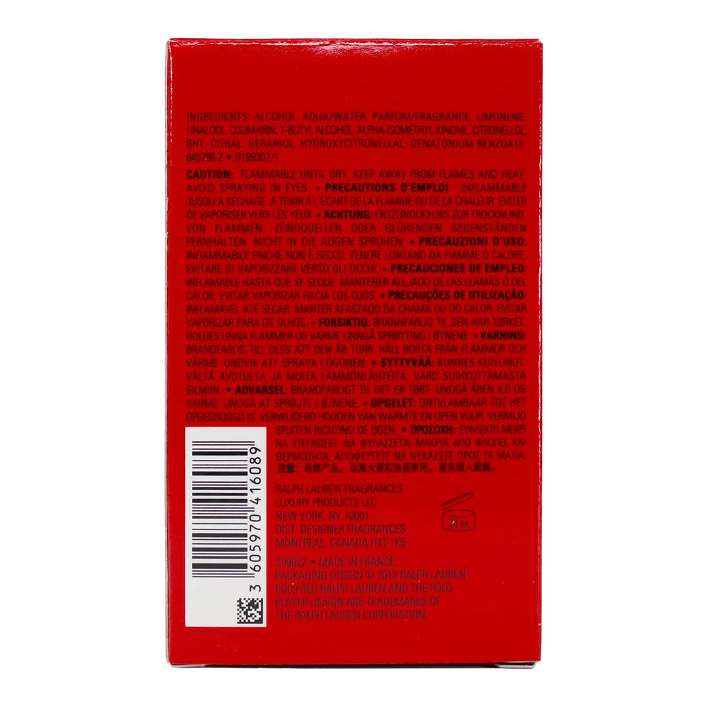 Red Eau de Toilette Spray V976616