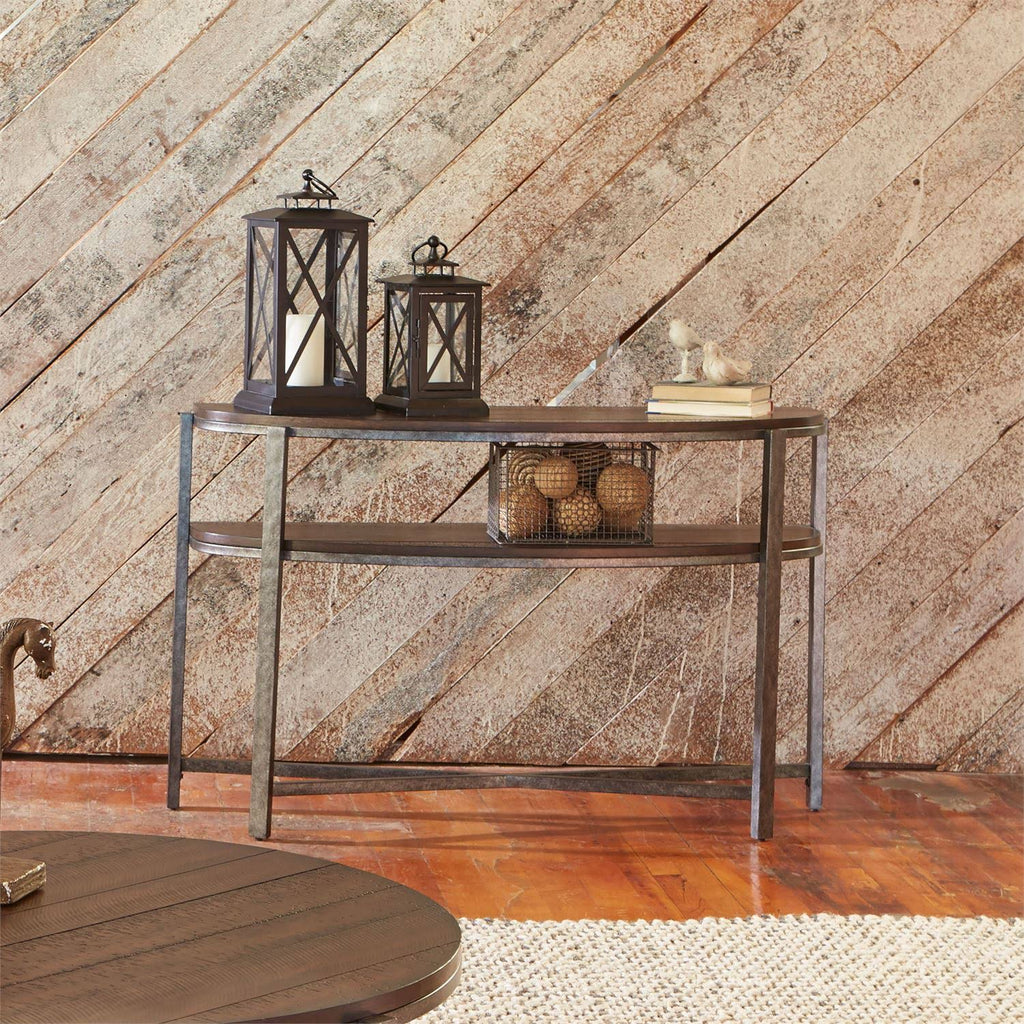 Round End Table Z1224