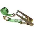 Green Ratchet Strap with Wire Hooks X5890