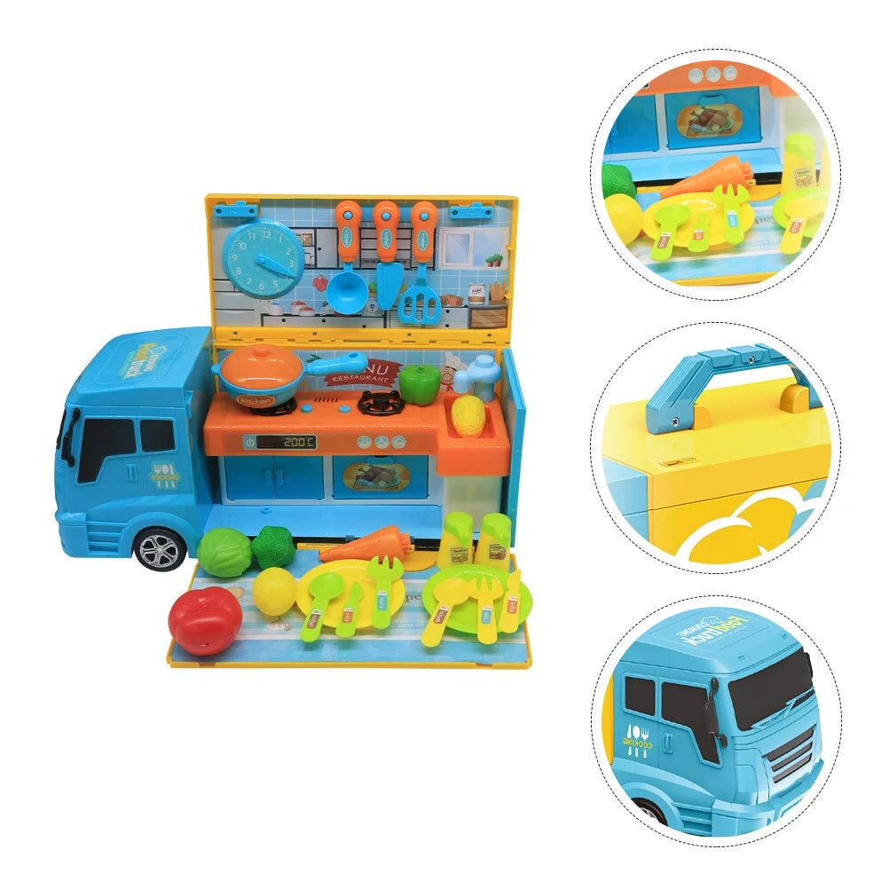 Food Truck Toy Pretend Play Toy Q663