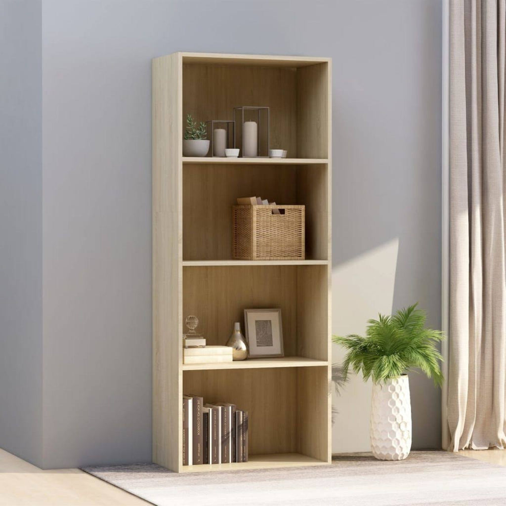 4-Tier Book Cabinet Chipboard N305