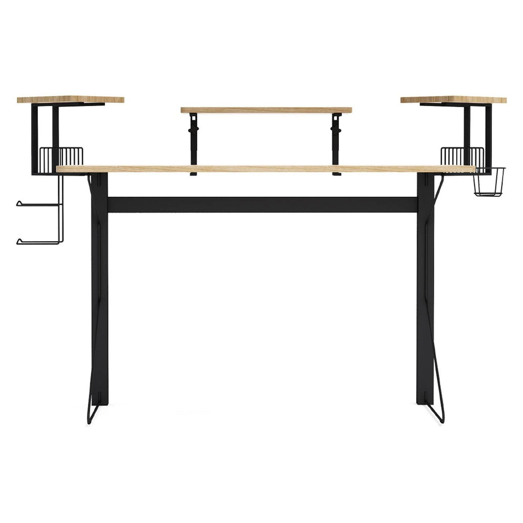 Black/Natural Gaming Desk J97657