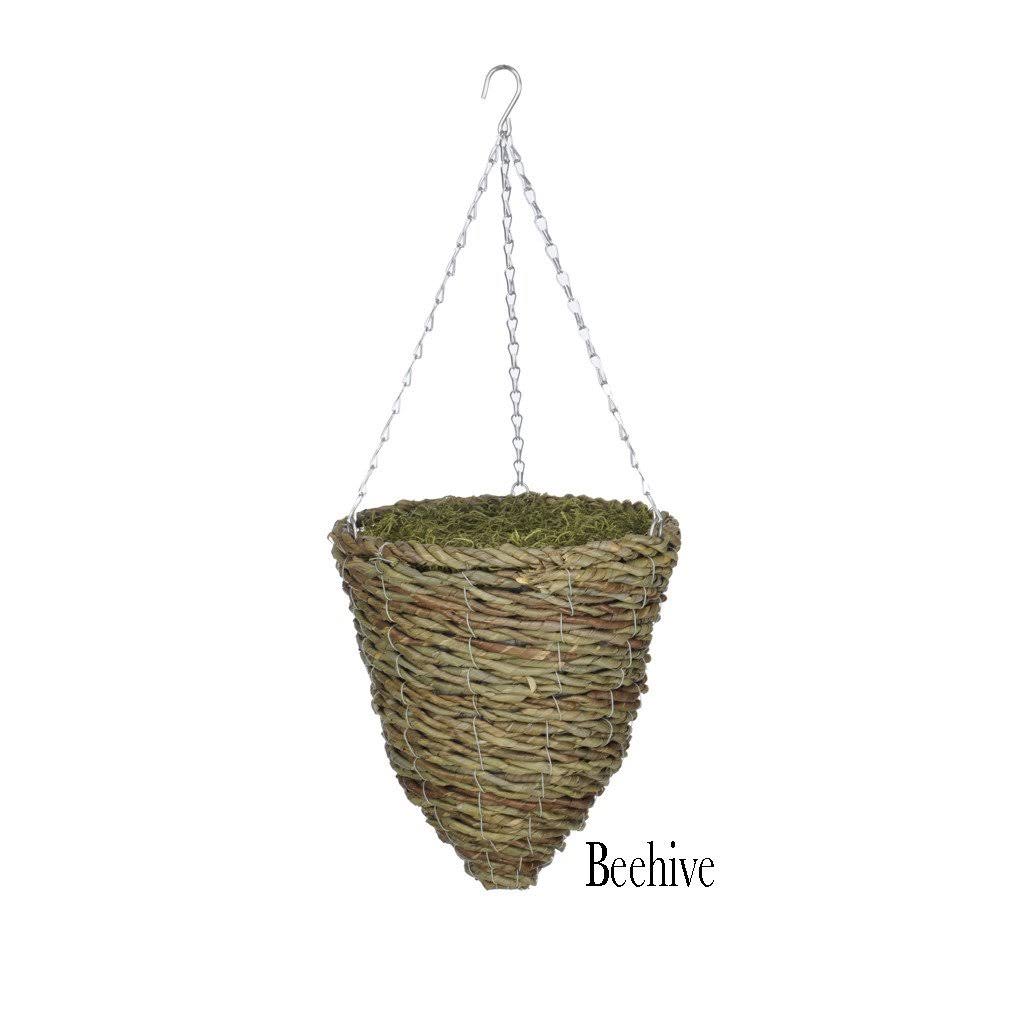 Artificial Hibiscus Hanging Basket Sunset Orange Z7867