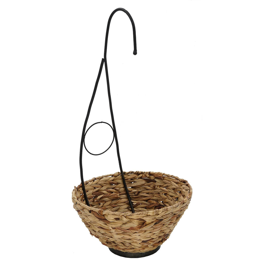 Artificial Hibiscus Hanging Basket Sunset Orange Z7867