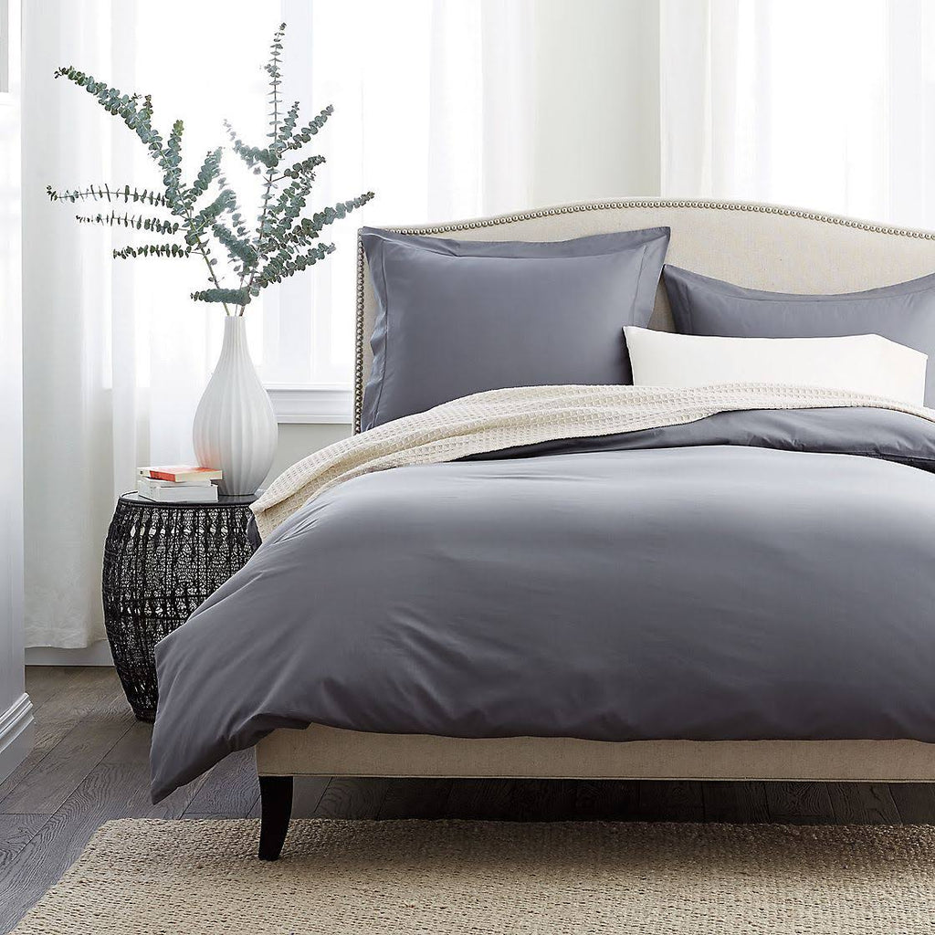 King Supima Cotton Percale Duvet Cover S6225