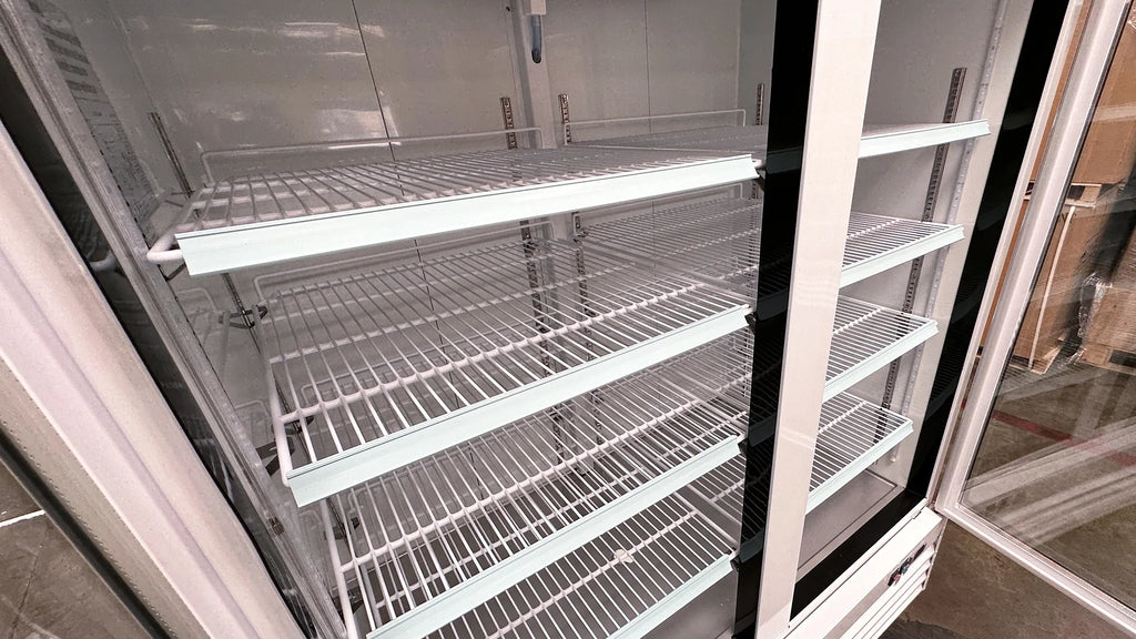 Two Glass Door Freezer with SS Door O135
