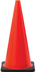 28 in H PVC Fluorescent Orange Traffic Safety Cone W2892