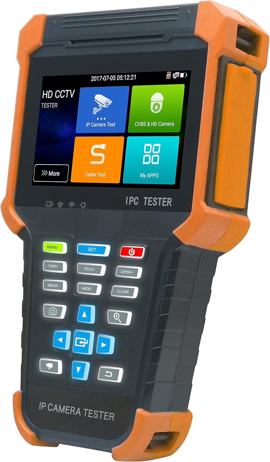 Portable 5 in 1 CCTV Tester with 4 Touch Screen C77720