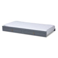 Grey Finished Wood Twin Size Trundle U5243