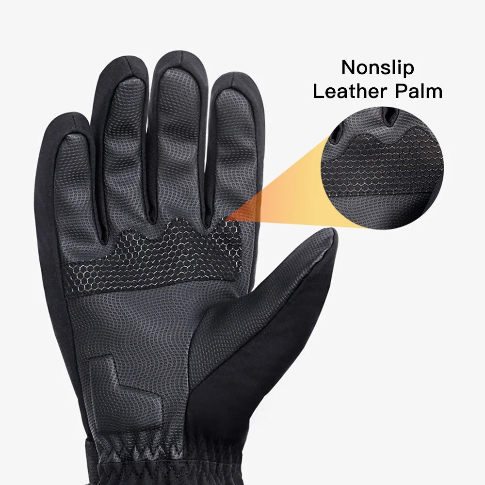 Waterproof Heated Ski Gloves with Battery C902