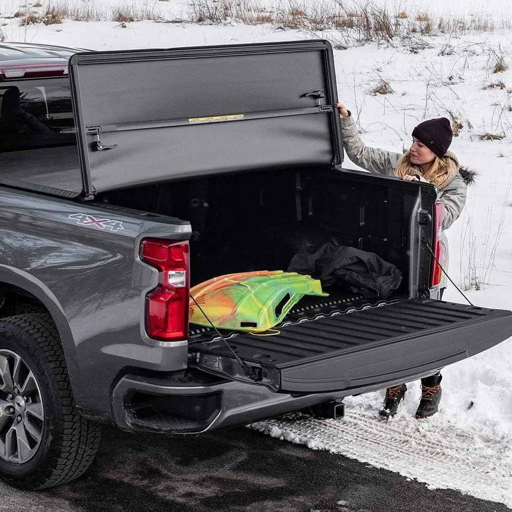 Soft Tri-Fold Truck Bed Tonneau Cover Y174134