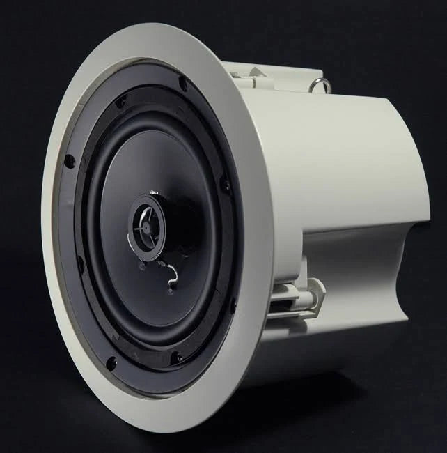 8x22 In-Ceiling Speaker with Backcan & 70V Switching Q5601