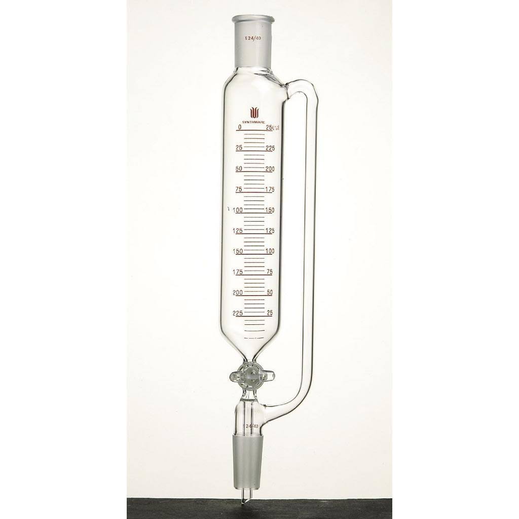 Pressure Equalizing Funnel with Glass Stopcock, 250ml, 24/40 Q9409