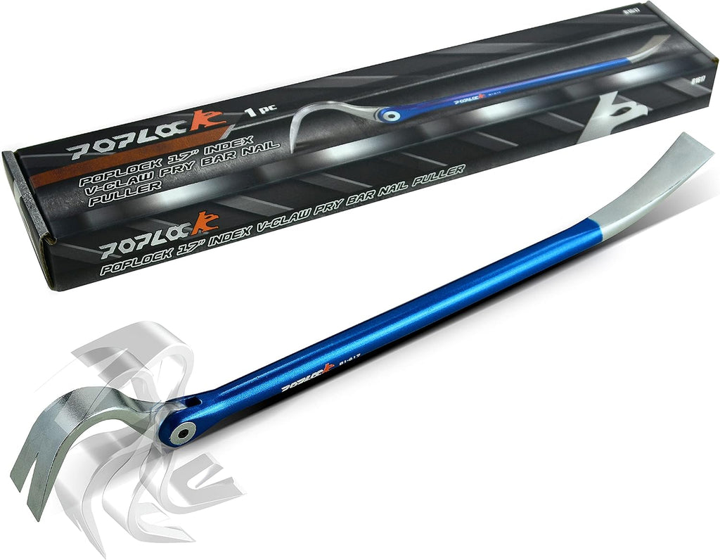 17" Indexing Pry Bar Adjustable Nail Puller, Pack of 2 O933